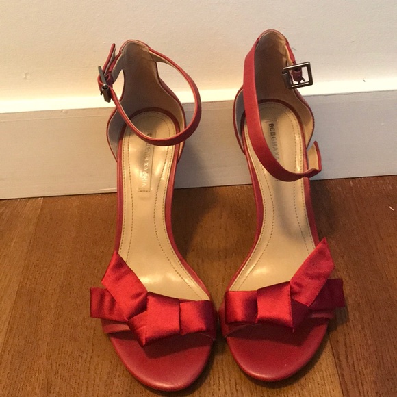BCBG Maxazria Red Heels Women’s Size 8.5 main image 1